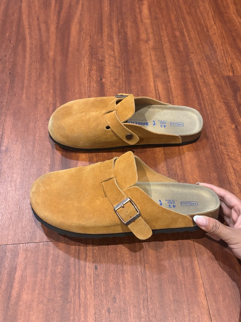 Birkenstock Suede Clogs